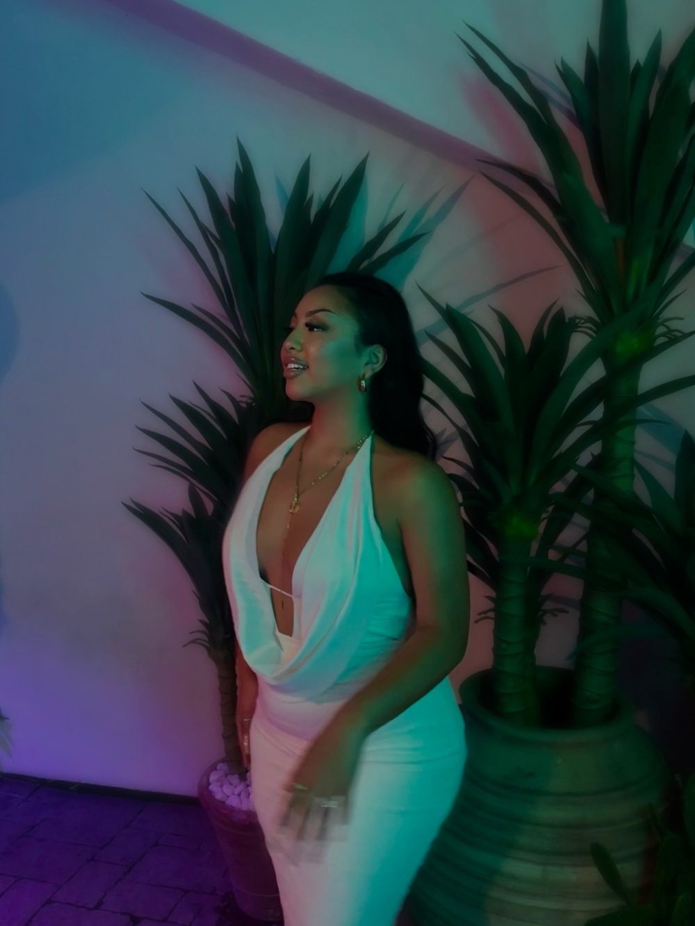 Oh Polly Mariposa dress in white